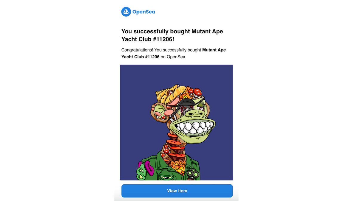 We just grabbed this spectacular Mutant Ape from the market 😍

Interact with this tweet if you think we should give it away for free 🎁

Trying to see something 👀

#BAYC  #MAYC  #Giveaway