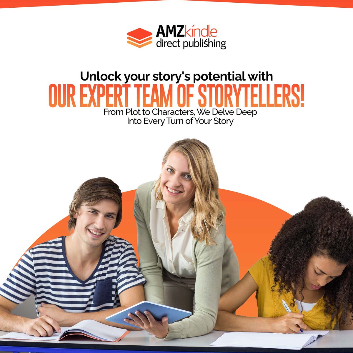 📷 Unleash your story's full potential with our storytelling experts. From plot twists to character development, we craft stories that captivate.

Are you ready to make your book a sensation?