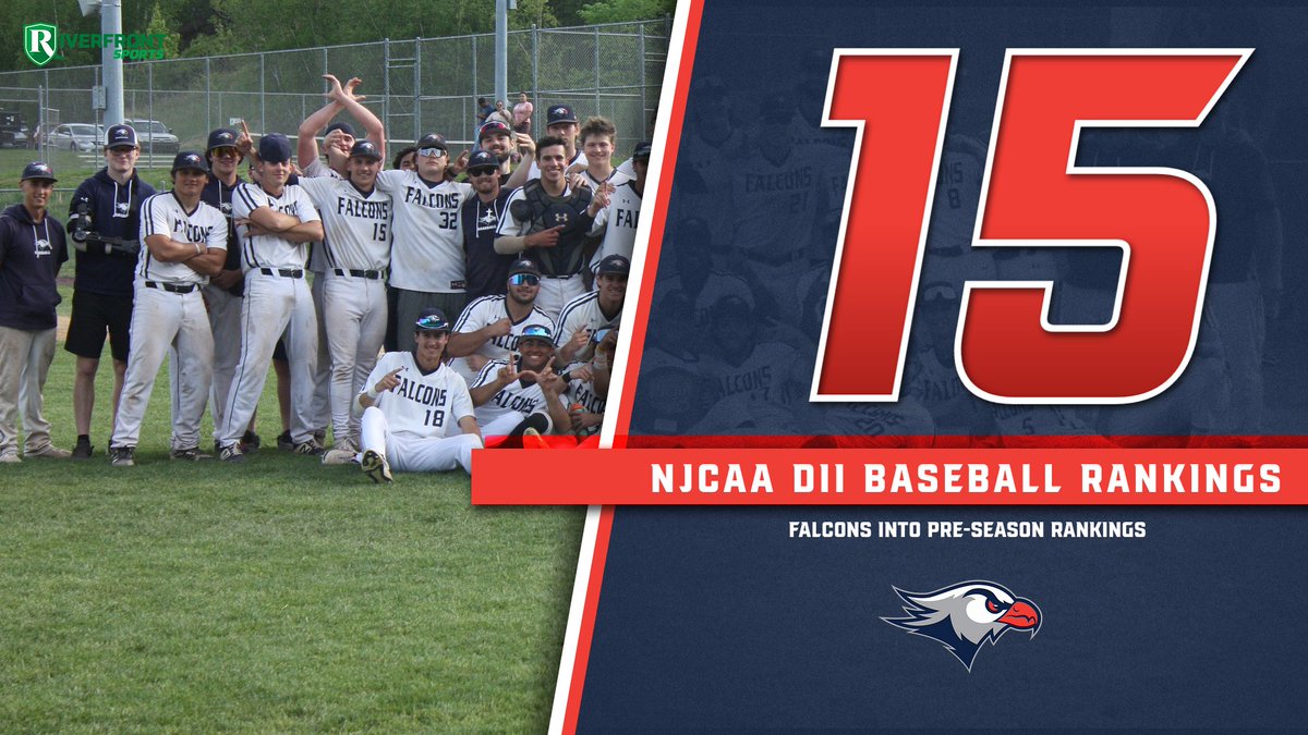 Falcons Baseball at #15 in the NJCAA DII Baseball Pre-Season Rankings

#GoFalcons // <a href="/FalconsBase/">Lackawanna Baseball</a>