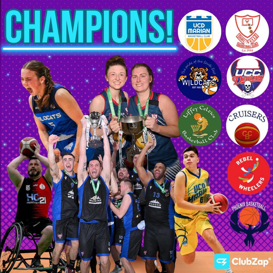 That was a fantastic weekend of basketball action from the National Basketball Arena 🏀

Congratulations to @Bluedemons_BC, @LiffeyCelticsBC, SETU Waterford Wildcats, Carrick Cruisers, @BrunellBC, @UCDMarian, @LimerickCeltics, @PhoenixBBall and the @rebelwheelerwbc who were all