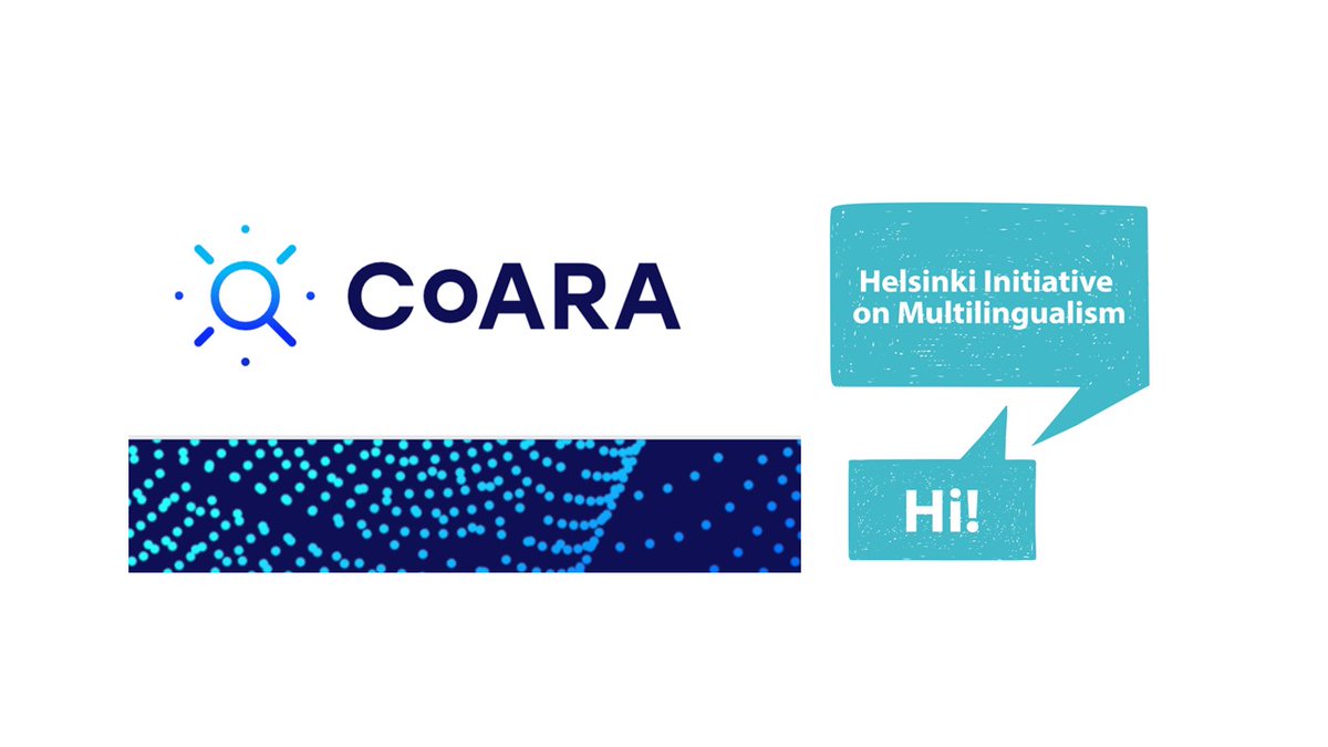 DORAssessment's tweet photo. New blog on our Initiatives Discussion Group! Read about @PolonenJanne's presentation on linguistic biases in evaluation processes, the linguistic publishing landscape, Helsinki Initiative #InAllLanguages & ️@CoARAssessment multilingualism working group.
https://t.co/JzxdH3Xzpd https://t.co/tlEcs0hohs