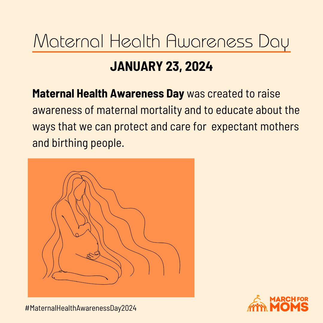 MarchForMoms's tweet photo. Every day is #MaternalHealthAwarenessDay at March for Moms, but today we join this conversation to shed light on the work that remains to end U.S. maternal mortality. Please help us by sharing these #maternalhealth facts with your network! See more facts on our IG or FB! https://t.co/maYAenG5if