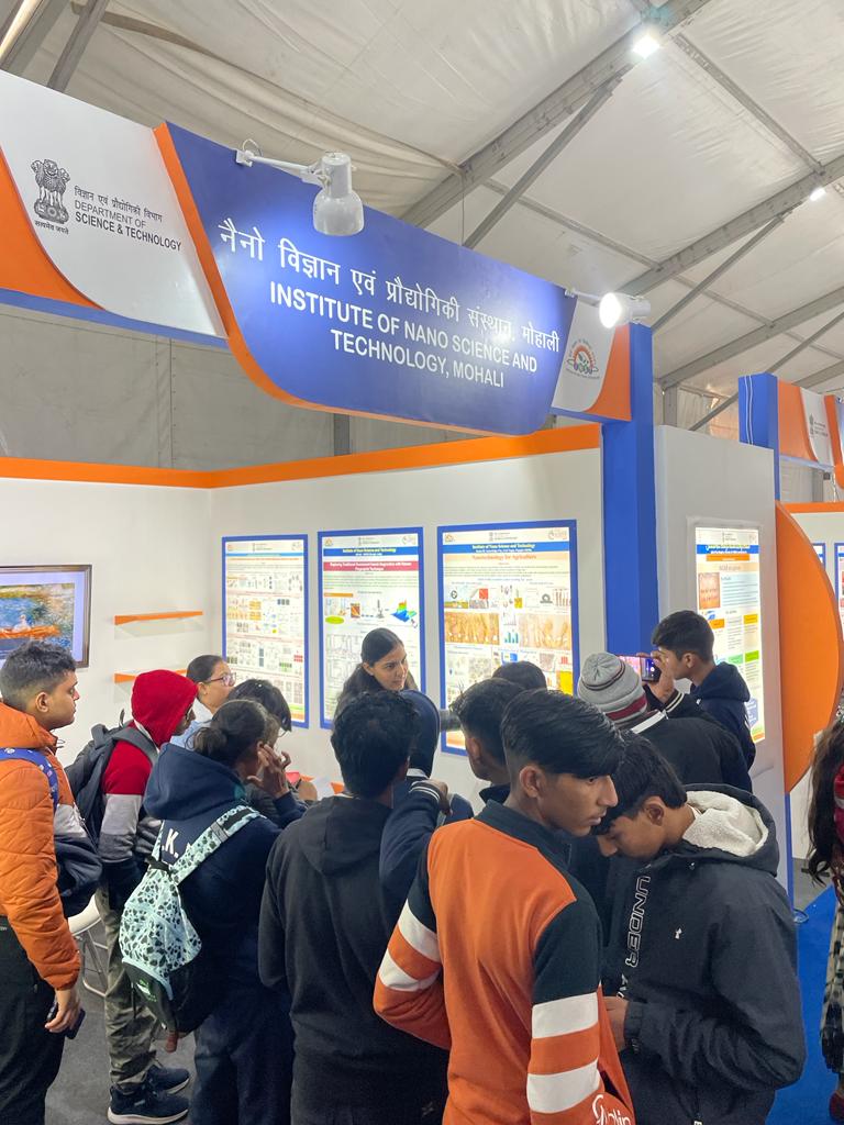 INST Mohali participated in the esteemed India International Science Festival (IISF), held at THSTI, Faridabad during 17-20 January, 2024, a platform that brings together scientists, researchers and institutions from around India. @IndiaDST