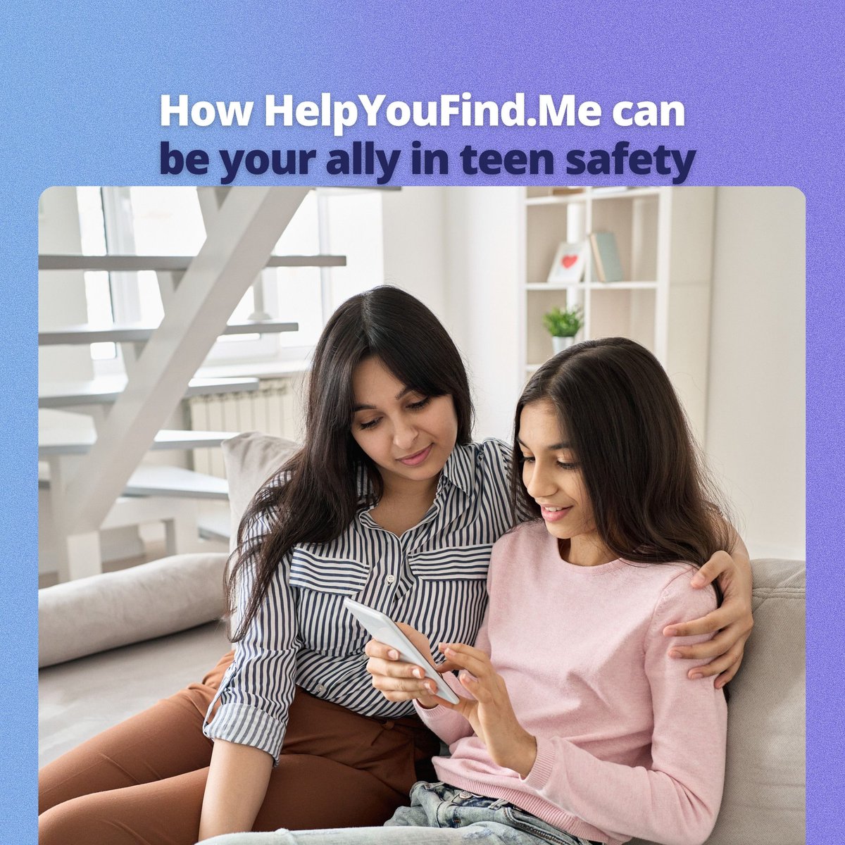 HelpYouFindMe's tweet image. We know that your teen’s safety comes first ☝️  #HelpYouFindMe is here to lend a hand🛡️ Our platform offers features specifically designed to assist parents and teens in staying safe in the digital and physical worlds.

Start your free trial today📲  helpyoufind.me/landing/parent…