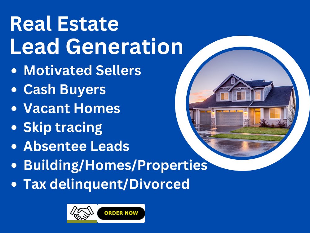 Real Estate Lead Generation Services

contact us : rafisorker90@gamil.com
What's app number: 01767536884
Fiverr Link : fiverr.com/s/AeEey4
fiverr.com/s/DNKNQD
fiverr.com/s/aKYK0W
fiverr.com/s/DNKNRX