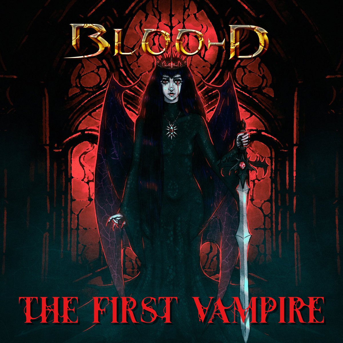 New music on the way friends! The next BLOO-D mixtape and first in a trilogy, 'The First Vampire', is dropping Saturday at Midnight EST! Mashup collabs with @VonHans3 & @HarleyGrimSpook, remixes/bootlegs, and a new BLOO-D original are all on here. Art by @vexedvulpesart