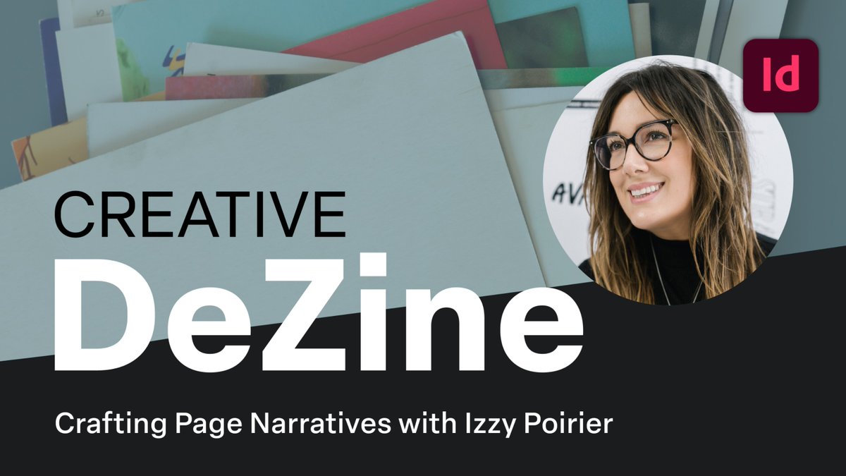 creativecloud's tweet image. Dive into #AdobeInDesign with @arty_izzy and discover how to craft the perfect zine layout. Learn to navigate the world of design grids and master pages - it's more than design; it's a vibe. Your zine masterpiece awaits! 

Tune in at 1 PM PST: adobe.ly/3S7ade9