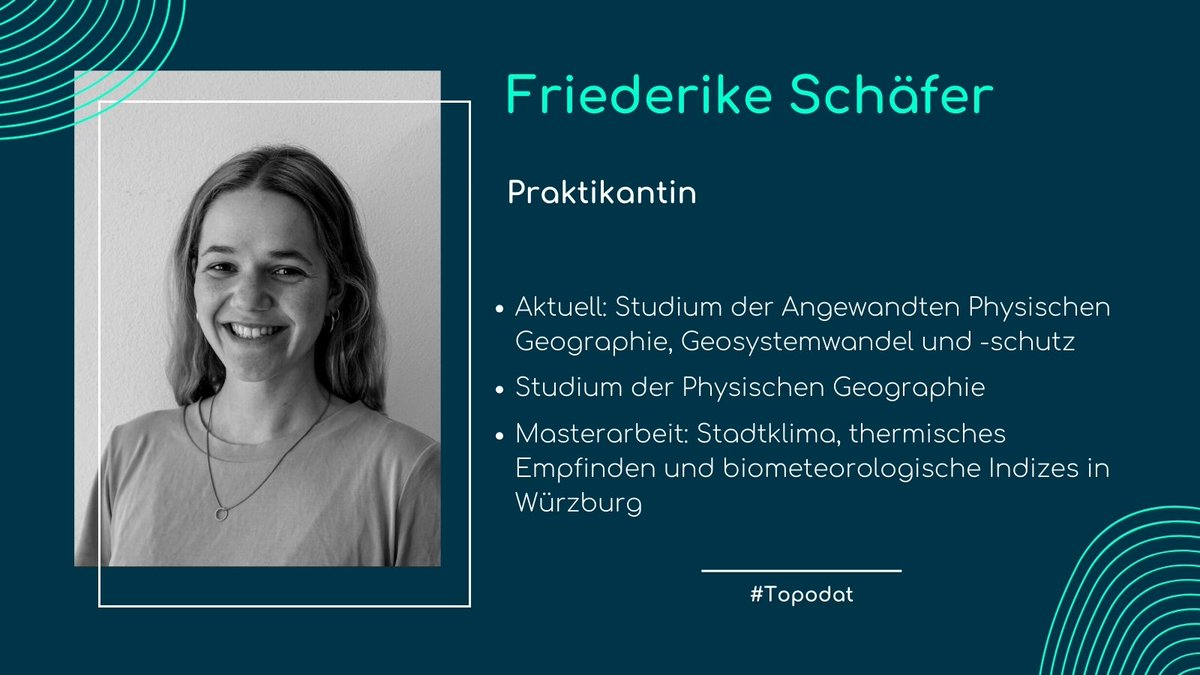 topodat's tweet photo. Das #Topodat #Team hat Zuwachs bekommen: In den nächsten Wochen absolviert Friederike Schäfer ein #Praktikum bei uns. Schön, dass du da bist, liebe Friederike! https://t.co/1VAjmjJRdv