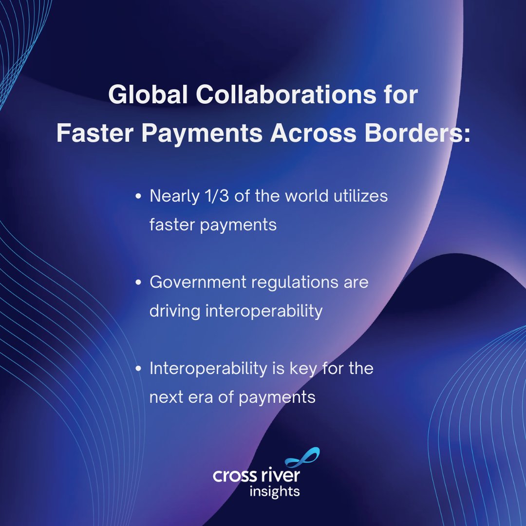 As the U.S. continues to grow its #fasterpayment system, it’s 🗝️ to think about international collaboration. Jhacco Castro from our #payments team, dives right in to it here: crossriver.com/insights/globa… #FasterPayments
