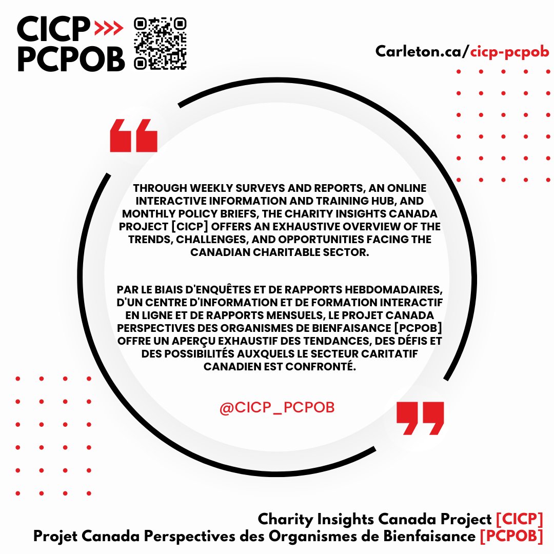 CICP is back for year 2 | PCPOB de retour pour une deuxième année #CICP_PCPOB #Survey #NonprofitData #CharityData createsend.com/t/t-6F19CC5BD1…