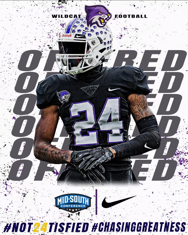 After a great conversation with <a href="/Coach_Parkhurst/">Kiel Parkhurst</a> I am blessed to receive an offer from <a href="/BU_FootballTN/">Bethel University Football (TN)</a> to continue my academic and athletic career!