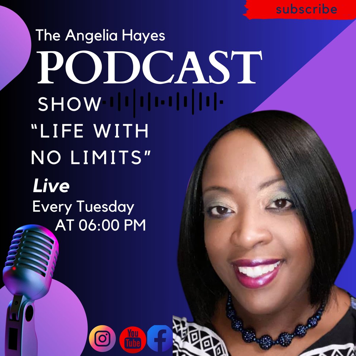 AngeliaHayes13's tweet image. 🎙️Ready to live life with no limits? Join my podcast LIVE today as we talk about securing your family's future and owning your financial journey. Don't miss it! #LifeWithNoLimits #NotarySigning #LifeInsurance #LivePodcast #PlanAhead #FamilyGoals #Entreprenuer
