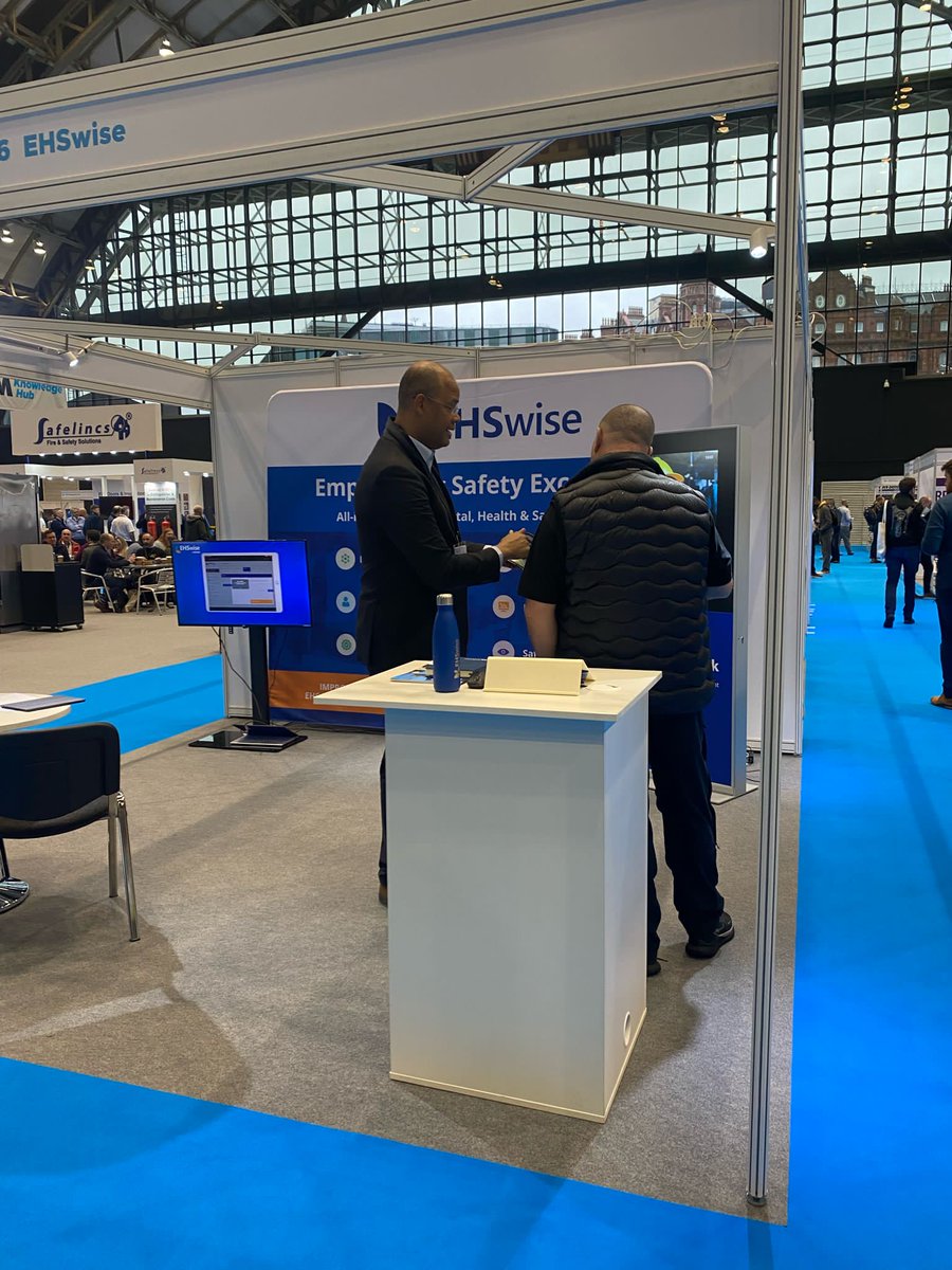 Kianda_Tech's tweet photo. Introducing EHSwise Safety Kiosk to all visitors of our stand at @SHWLive.

Safety Kiosk is designed to:
✅ Increase worker engagement
✅ Capture safety observations easily
✅ Highlight areas for improvement
✅ Respond to safety concerns immediately

https://t.co/uzE886kG5k https://t.co/Z983x5uGFm