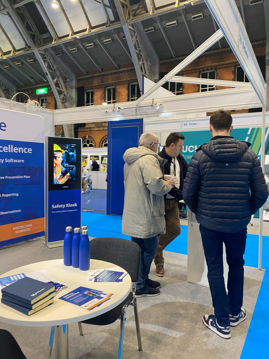 Kianda_Tech's tweet photo. Introducing EHSwise Safety Kiosk to all visitors of our stand at @SHWLive.

Safety Kiosk is designed to:
✅ Increase worker engagement
✅ Capture safety observations easily
✅ Highlight areas for improvement
✅ Respond to safety concerns immediately

https://t.co/uzE886kG5k https://t.co/Z983x5uGFm