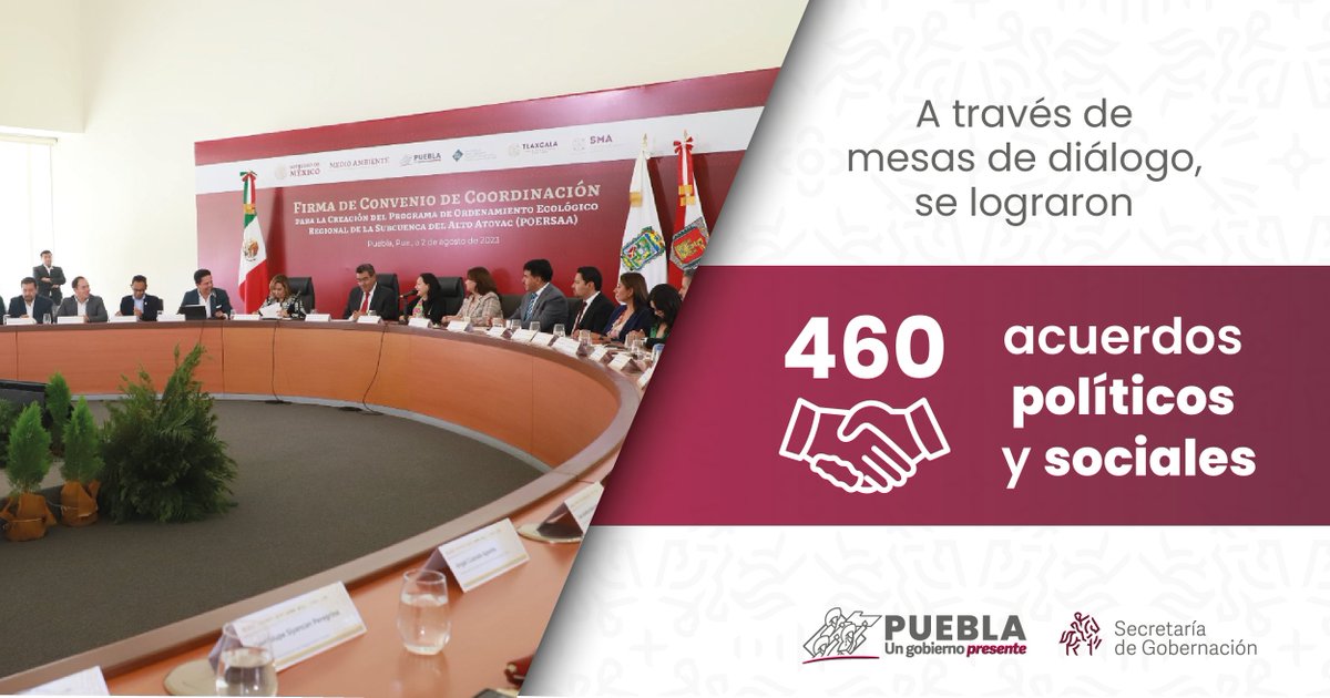 Con el objetivo de mantener una estrecha relación y fomentar el diálogo permanente, la SEGOB sostiene una estrecha relación con organismos, ayuntamientos, instituciones públicas y privadas, así como la población en general, para canalizar y/o atender sus demandas, además de