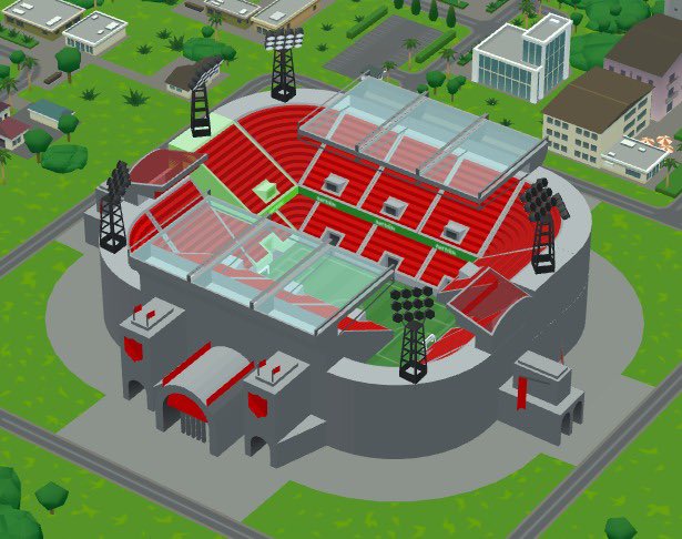 MR_Raptors's tweet photo. 🏟️ Reformas finalizadas! 

Listos para debutar en 3ra división, ahora con un estadio para 63.500 espectadores. https://t.co/R7mEpH9syn