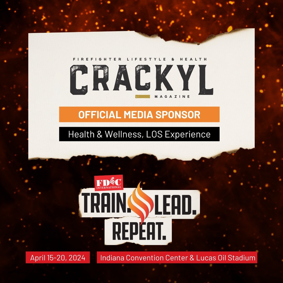 We're partnering with @CrackylM for better firefighter wellness education - CRACKYL Media will be the official media sponsor of the Health & Wellness activation in the LOS Experience.

Read full press release here: ow.ly/xpzX50QtEGN