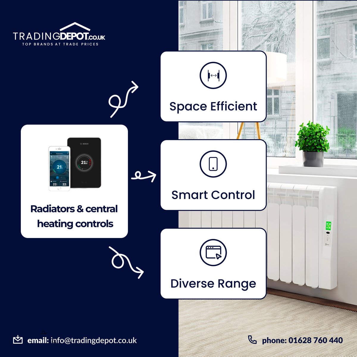 🔥 Upgrade your heating system with winter essentials: Radiators and Central Heating Controls. 🔥

tradingdepot.co.uk/heating-coolin…
