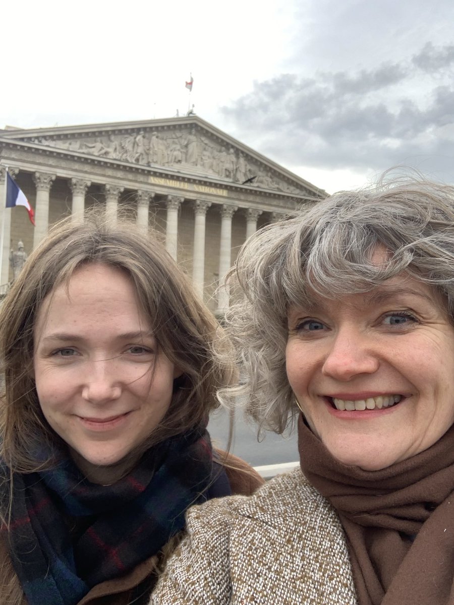 Bonjour! Fieldwork in Paris with <a href="/TRaasen/">Marianne Tøraasen</a> was a great idea. Meeting our 1. député  🔜 On arrive! @gendersuccess 🇫🇷🇪🇺