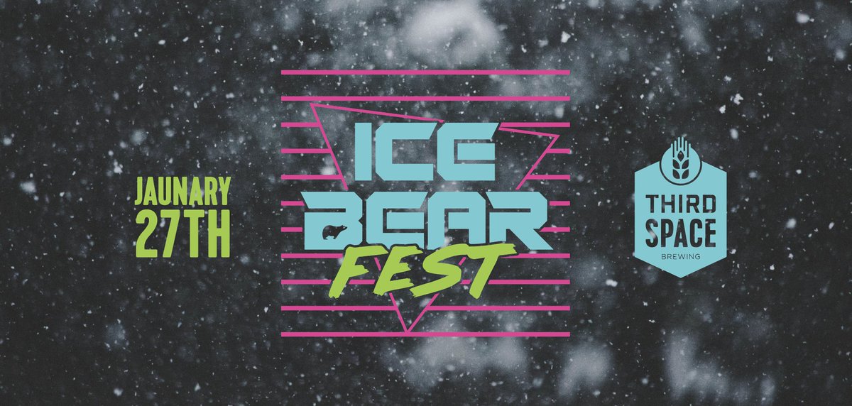 FM1021's tweet image. This Sat 1/27 noon-5p it's @thirdspacebrews #IceBearFest! Free to attend w/music, food and of course BEER! Sign up using the link below to win an exclusive merch pack with sunglasses, color changing mug that gets you $1 off &amp;amp; a $25 gift card. fm1021milwaukee.com/contests/#//