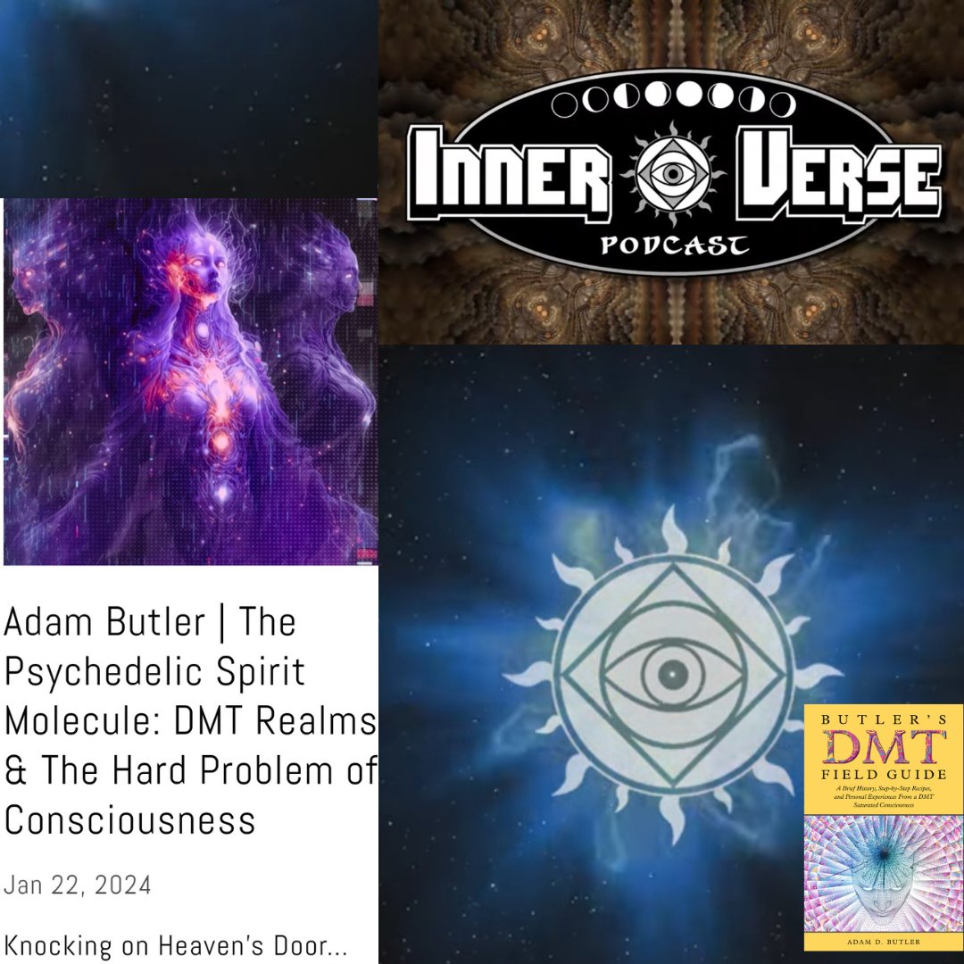 Newest podcast just came out with Chance Garton from the Innerverse Podcast. We cover all sorts of esoteric and existential topics, including some colorful stories from the DMT realm. #mentalhealth #consciousness #indieauthor  #psychedelics