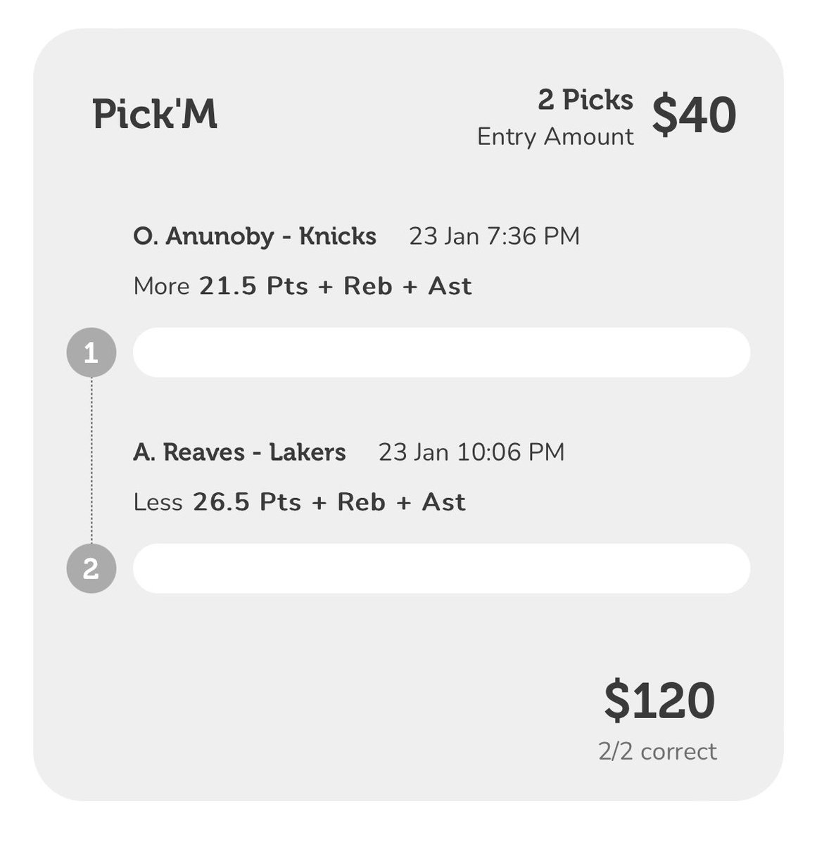 NoodowProps's tweet photo. 🏀PARLAYPLAY SLIP🏀

This lowkey a Nuke for me so lets see 🤷

USE MY CODE FOR 100$ DEPOSIT BONUS AND 5$ FREE GAME
https://t.co/WBJOBdNpWy

Join @SpideyParlay's 🆓 Discord for MORE PICKS!🔥
➡️ https://t.co/qz53kypsdx ⬅️

#GamblingTwitter #NBA #PropBets #NBATwitter #PlayerProps https://t.co/QBcmps8JiQ