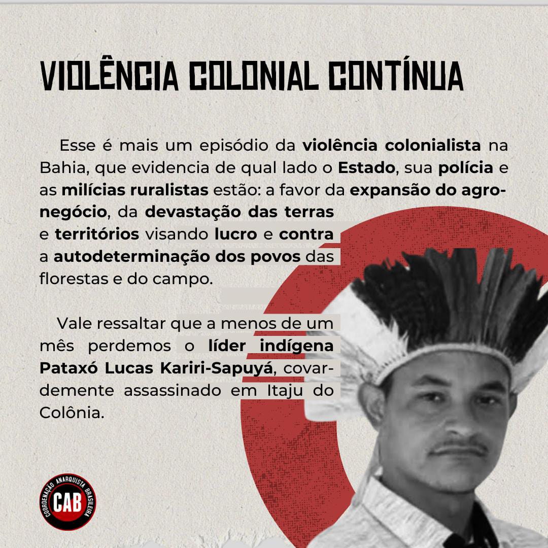 cabanarquista_'s tweet image. ITAPETINGA/BA