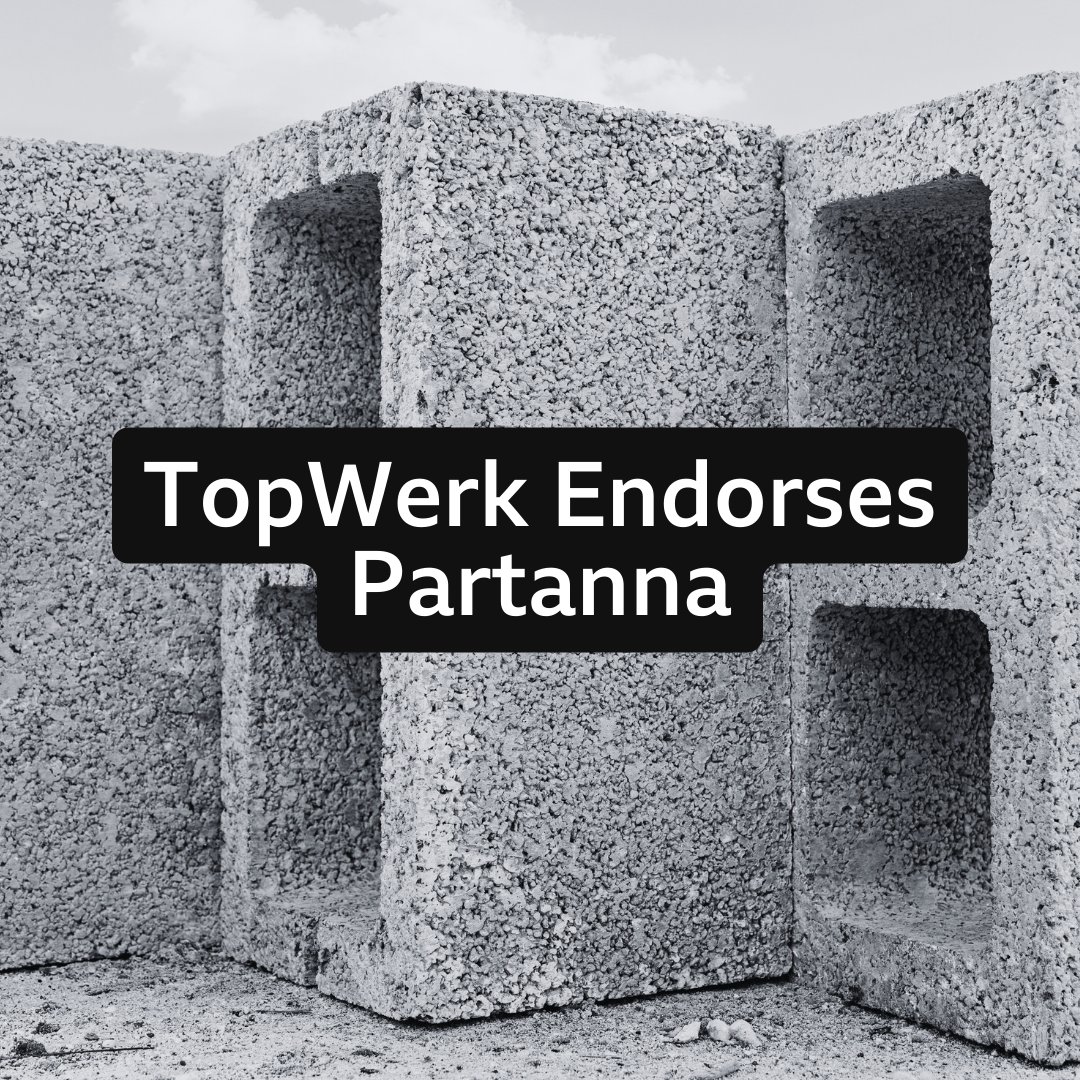 BREAKING NEWS: TopWerk Group Endorses Partanna’s carbon negative binder technology  #worldofconcrete

partanna.com/news-hub/topwe…