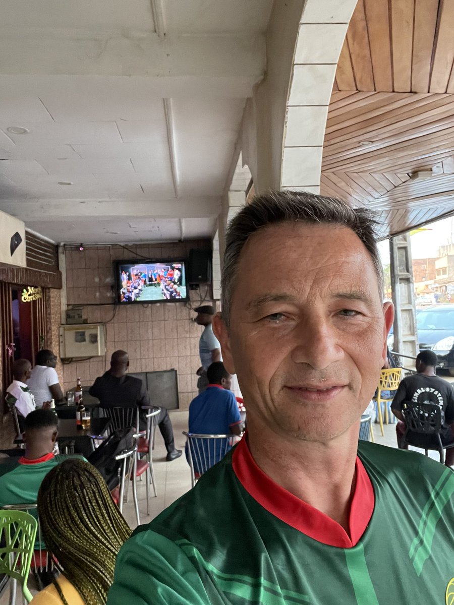 I’m delighted to join Cameroonian supporters of  @Lindomtables of🇨🇲
#GoFarGoTogether #AFCON2023