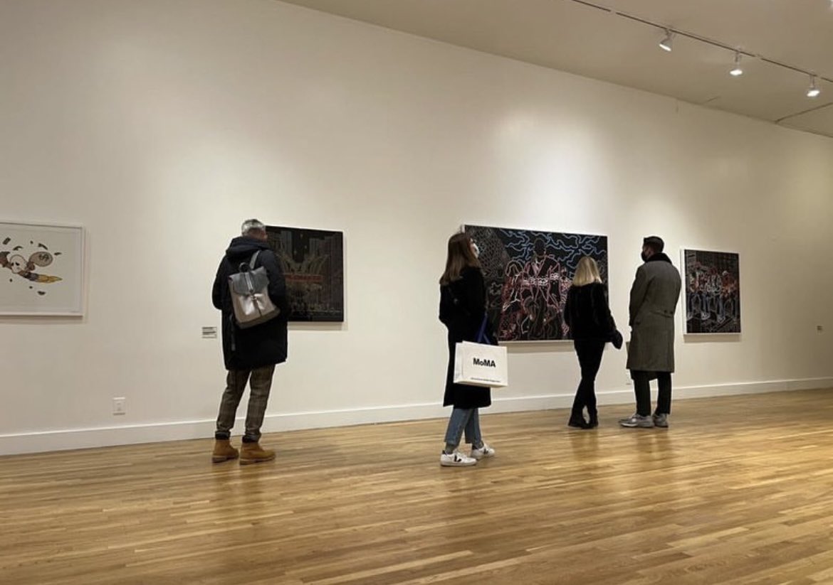 OutlinesSEI's tweet photo. Our artist @OutlinedMind recently exhibited in NYC in collaboration with the hip hop group The Diplomats. 

Outlined will be the first acclaimed artist on the $SEI blockchain💫 https://t.co/8RZ94xT5TI