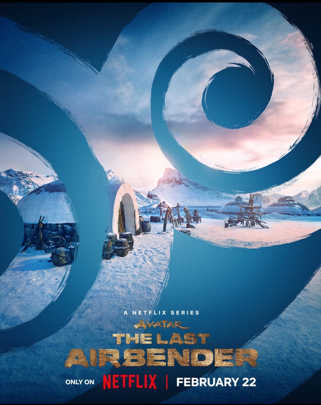 Avatar the Last Airbender karakterposters op Netflix België