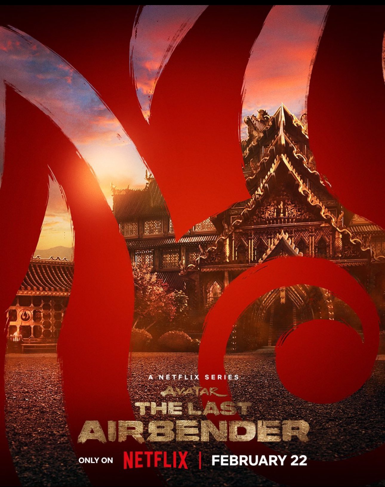 Avatar the Last Airbender karakterposters op Netflix België