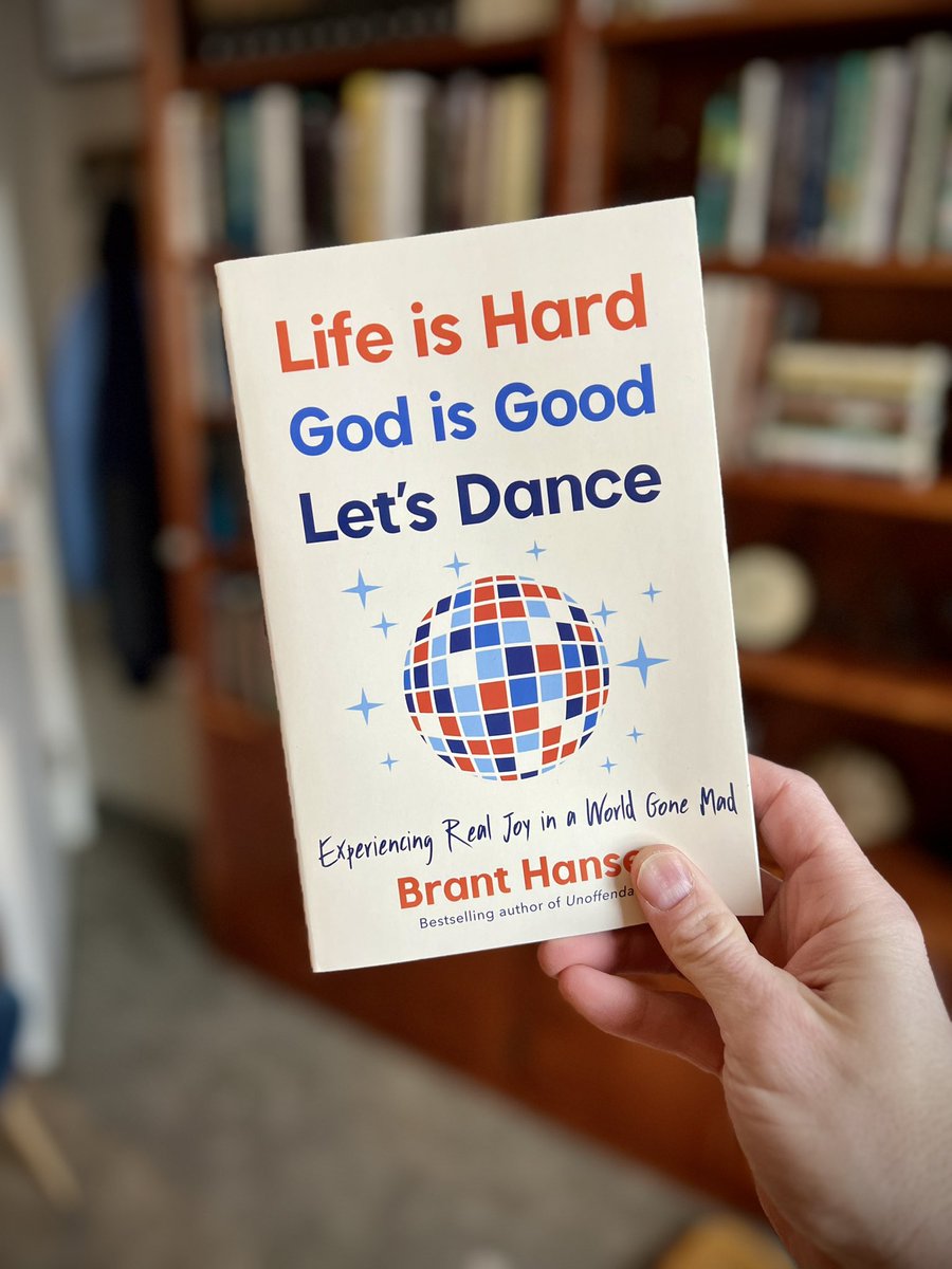 BenjaminVrbicek's tweet image. I’ve read all of @branthansen’s books, even positively reviewing two of them for @TGC. 

I just got his newest one (“Life Is Hard…”). Looks great! 

I’ve never seen Brant dance, but I think he’s a clever author with faithful words to speak to our moment. Always encouraging.