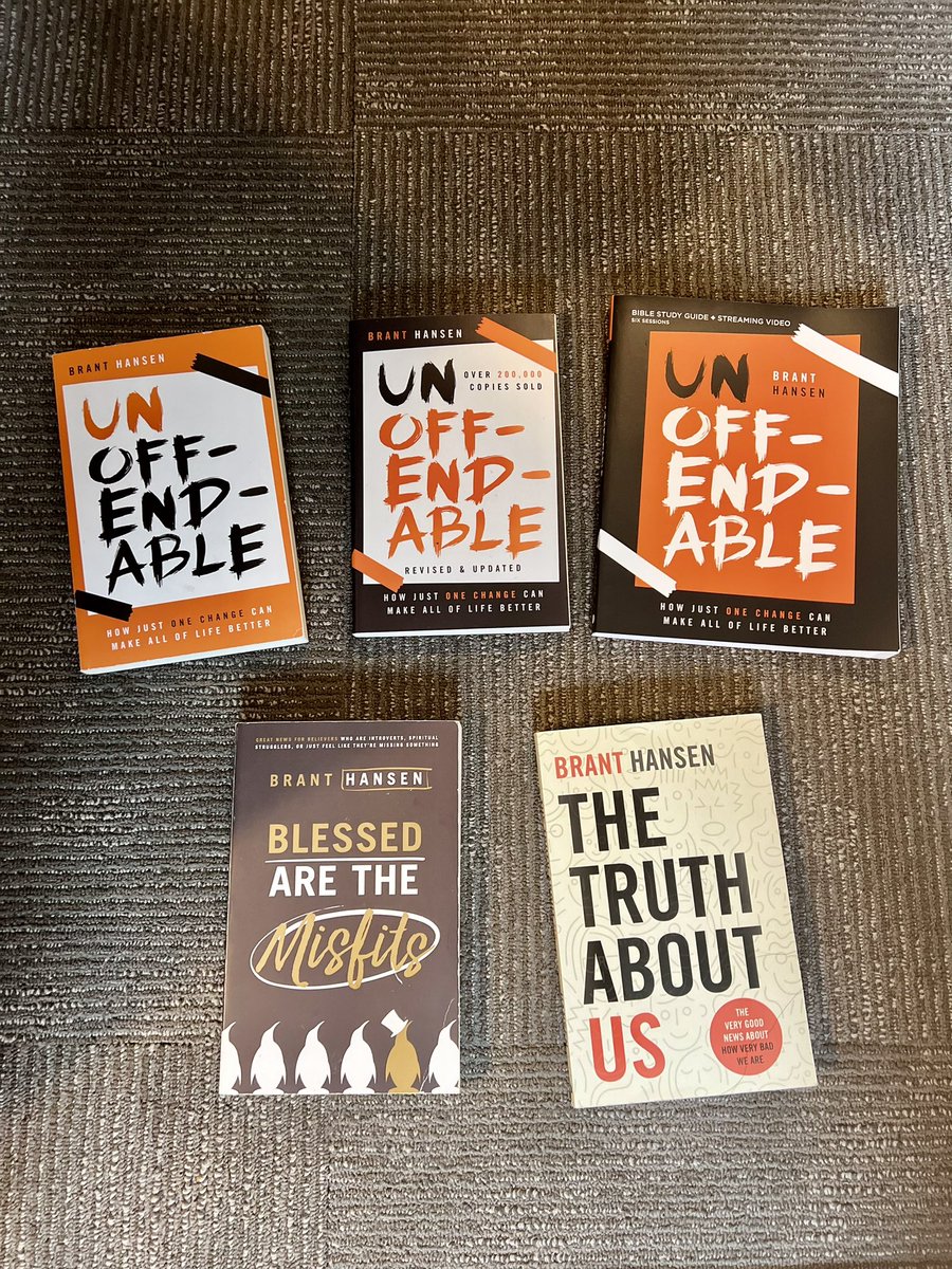 BenjaminVrbicek's tweet image. I’ve read all of @branthansen’s books, even positively reviewing two of them for @TGC. 

I just got his newest one (“Life Is Hard…”). Looks great! 

I’ve never seen Brant dance, but I think he’s a clever author with faithful words to speak to our moment. Always encouraging.
