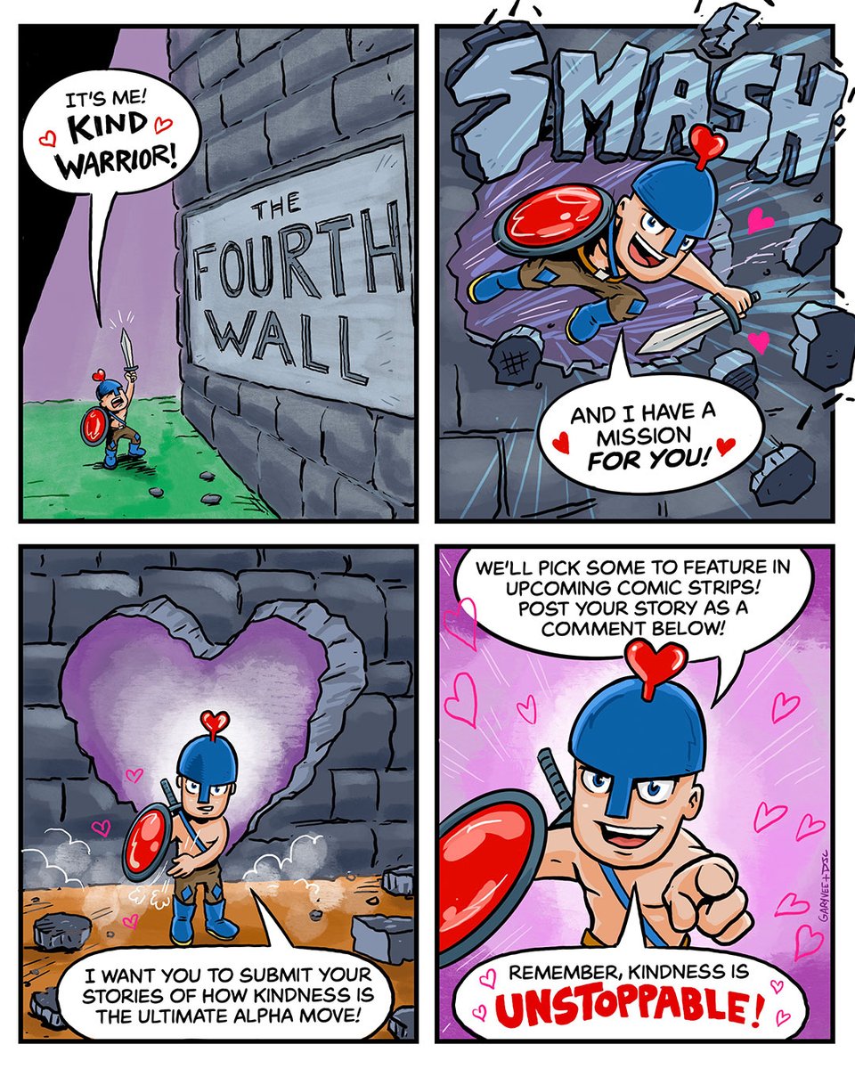 veefriends's tweet image. Kind Warrior has a mission for you! Send him your stories about kindness in the comments here! #VeeFriendsComics ❤️💪🏻