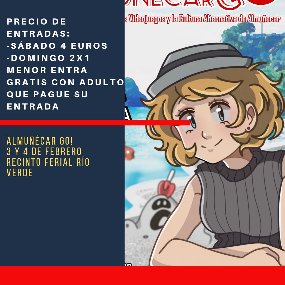 Os queremos recordar los precios de la entrada de #almuñecargo , no olvidéis que el domingo tenemos oferta. Una vez se pague la entrada podéis salir y entrar cuanto queráis el mismo día
