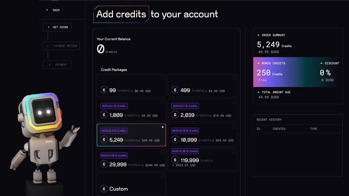📌 Reminder: We Revamped the ChainGPT Credits System Credits System  (CGPTc): 1️⃣ Flexible Payments: Use $CGPT, Crypto, or Cards. 2️⃣ Automated  Burn Mechanism: Boost $CGPT value. 3️⃣ Track Your Impact: Transparent  community