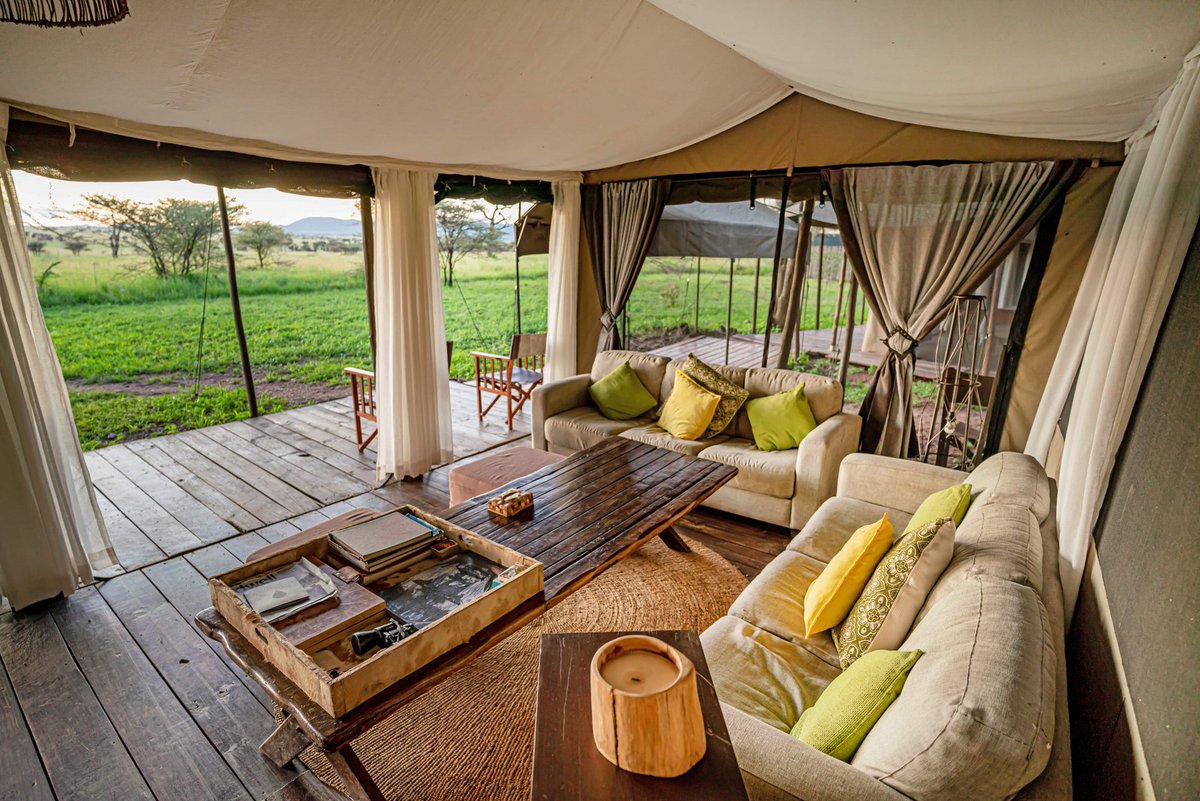 Escape to Lemala Ewanjan in the Seronera Valley for a cozy #SafariAdventure! 🏕️ Enjoy spacious tents, queen beds, and safari showers with stunning views. Unwind with campfire stories and starlit cocktails, all in a wildlife watcher's paradise. #LemalaEwanjan #SerengetiLife