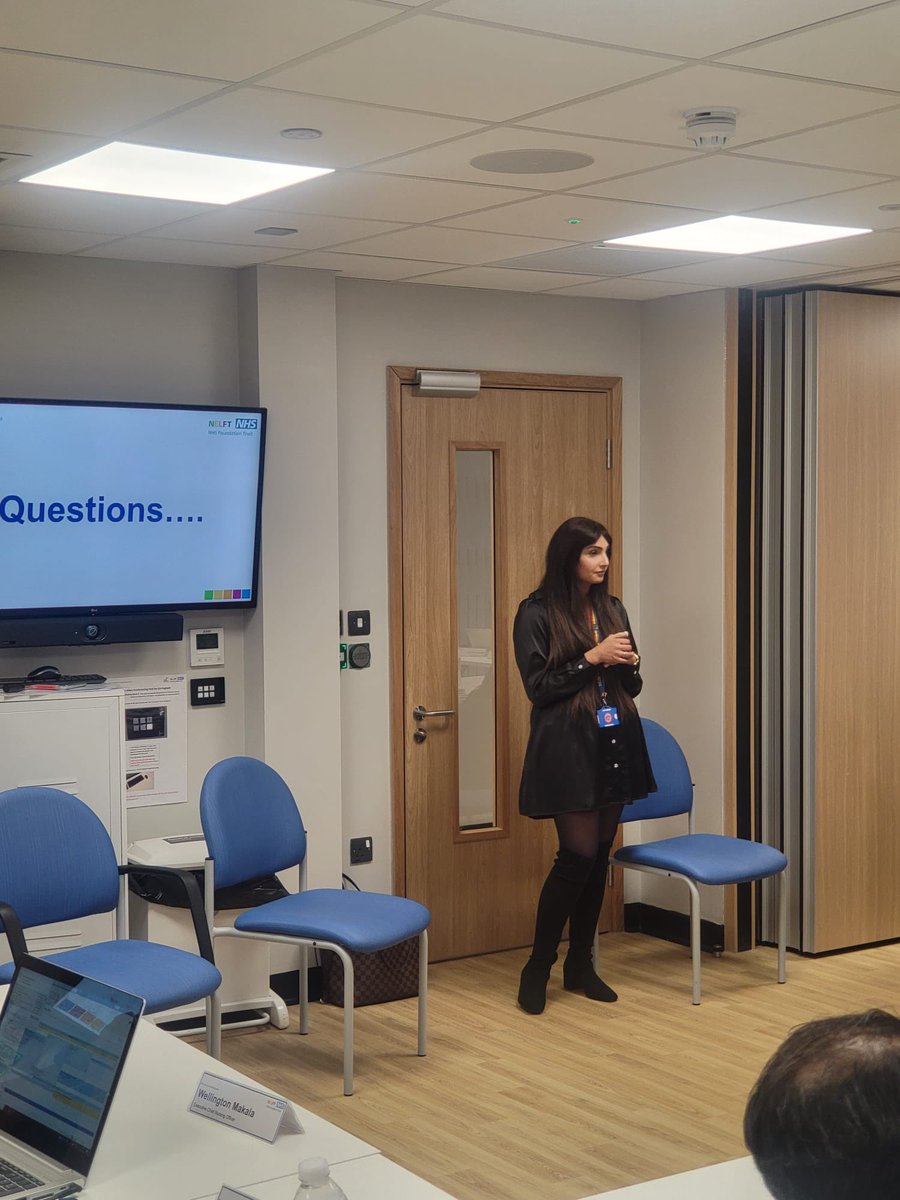 A big thanks to #NELFTBoard for giving <a href="/RizwanaDudhia/">Rizwana</a> the platform to present her #QIProject: ‘To improve the overall quality of medication reviews that form part of the annual health check for patients with learning disabilities’. We received excellent questions and support 💡