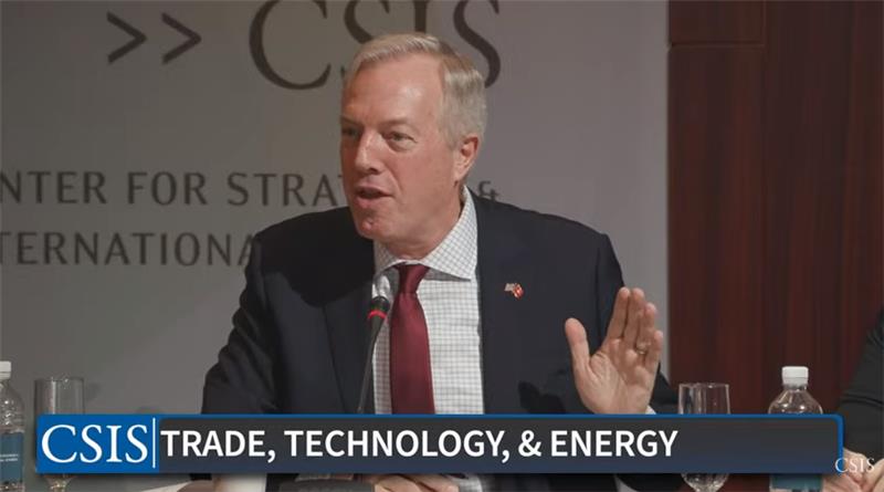 A: @TedOsius American companies are going to do better than other companies around the world in processing and maintaining environmental standards, high labor standards. If we let China d the processing throughout the region, we can’t complain about those standards not being met.