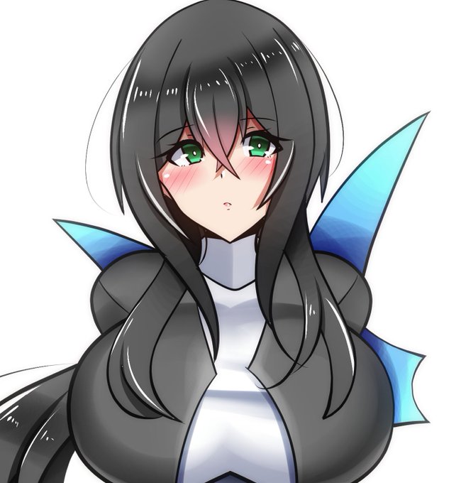 謎の新キャラを描きました('ω')何か作る予定はなかったんだけど、黒髪清楚を描きたかった…。 