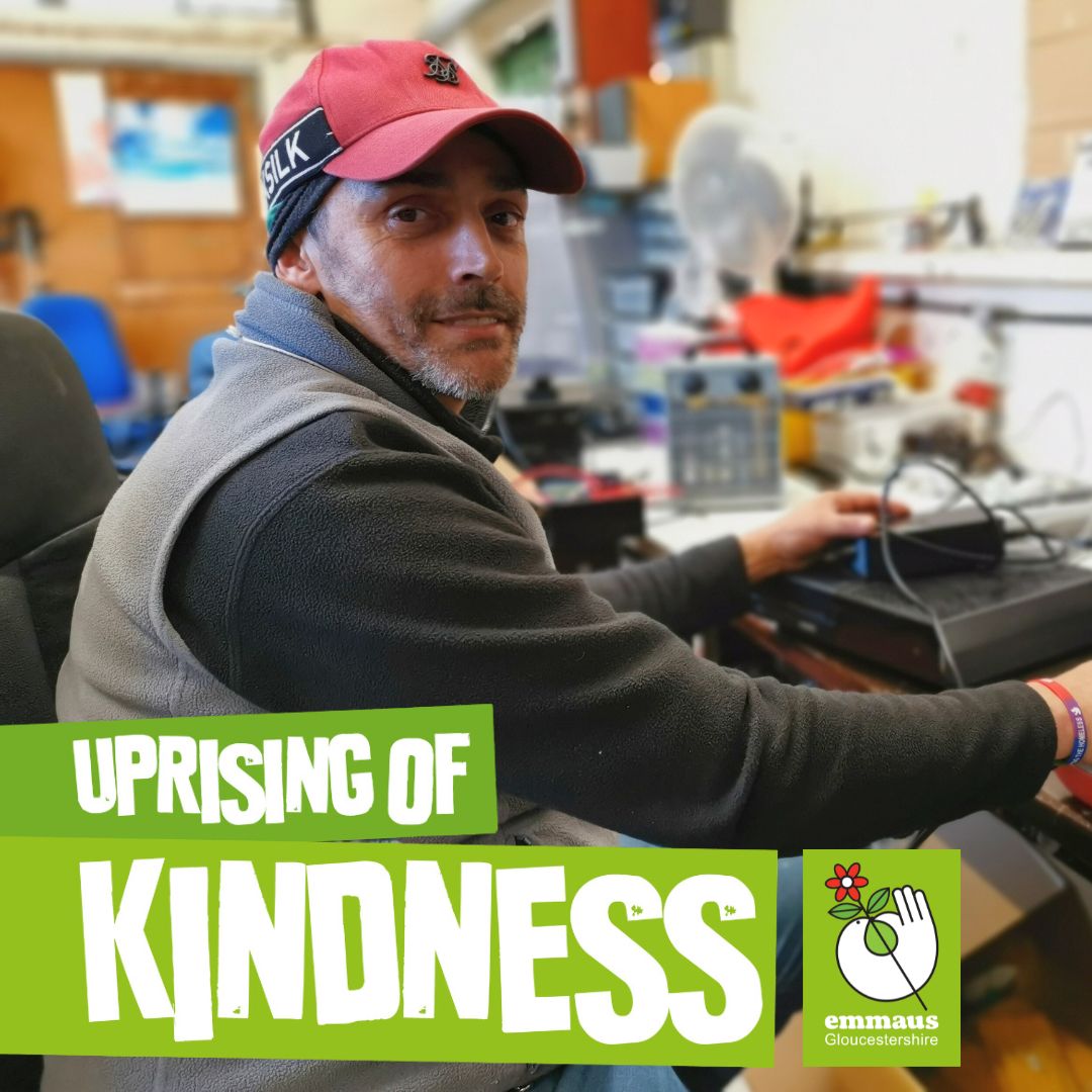 emmausglos's tweet photo. "My sister didn’t originally know I was homeless, but since finding out she has been helping me through my depression, always at the end of the phone and helping me financially. Although now I am at Emmaus not so much, but she’s been my right arm and is always there."
- Filipe 💚 https://t.co/ReBbuD1hwR