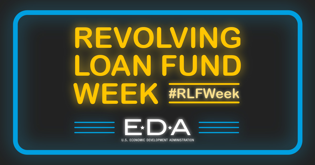 US_EDA's tweet photo. Did you know EDA-backed Revolving Loan Funds (RLF) have a combined $1+ Billion in capital for community investment?
See how RLFs are a critical source of funding to businesses that can't otherwise access capital via a traditional lender. https://t.co/vRrq66TkmL #RLFWeek https://t.co/rUKT9LMmwN