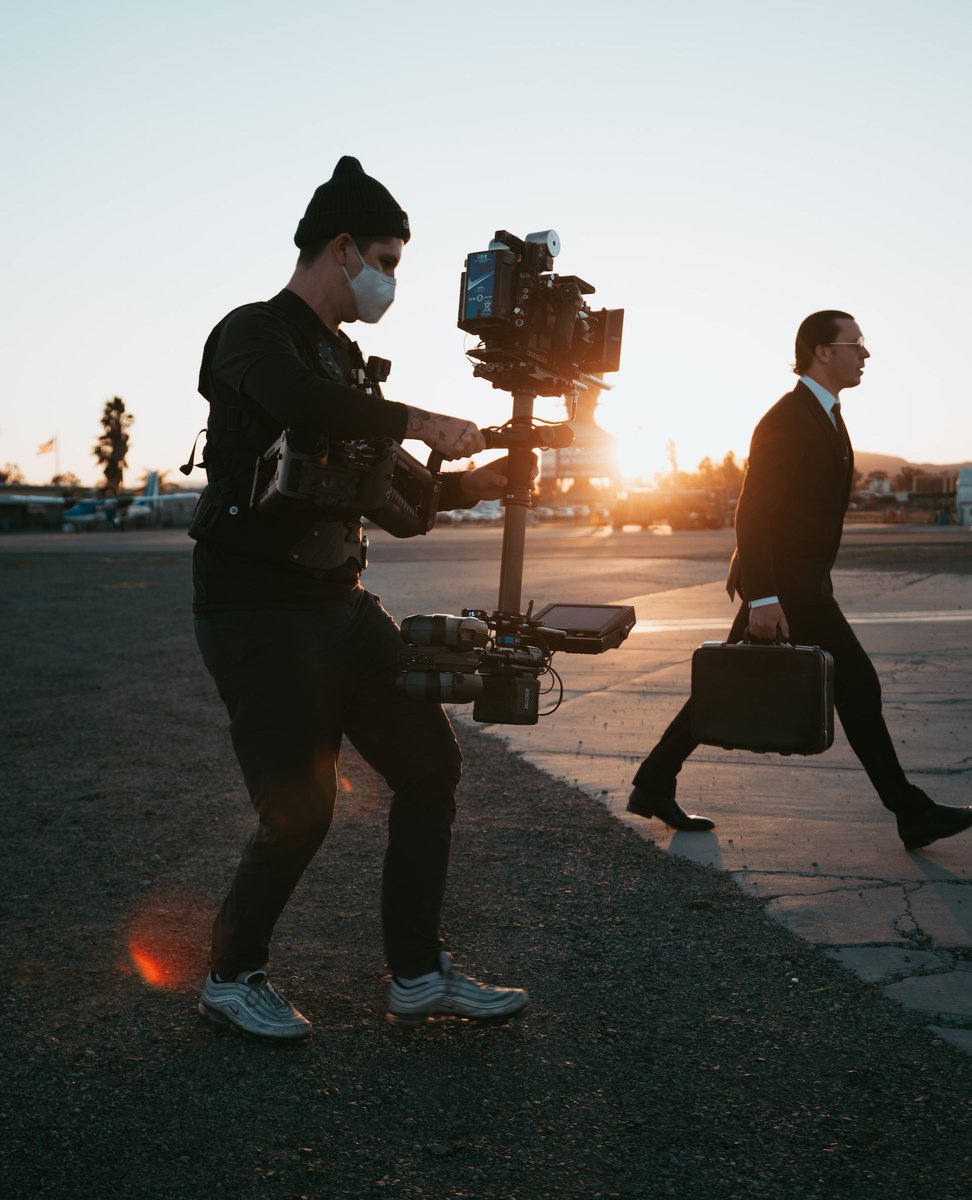 On-location shooting at golden hour – where every second counts. Link in Bio #video #videocontent #filming #production #videoagency #videoproduction #film #webcasting