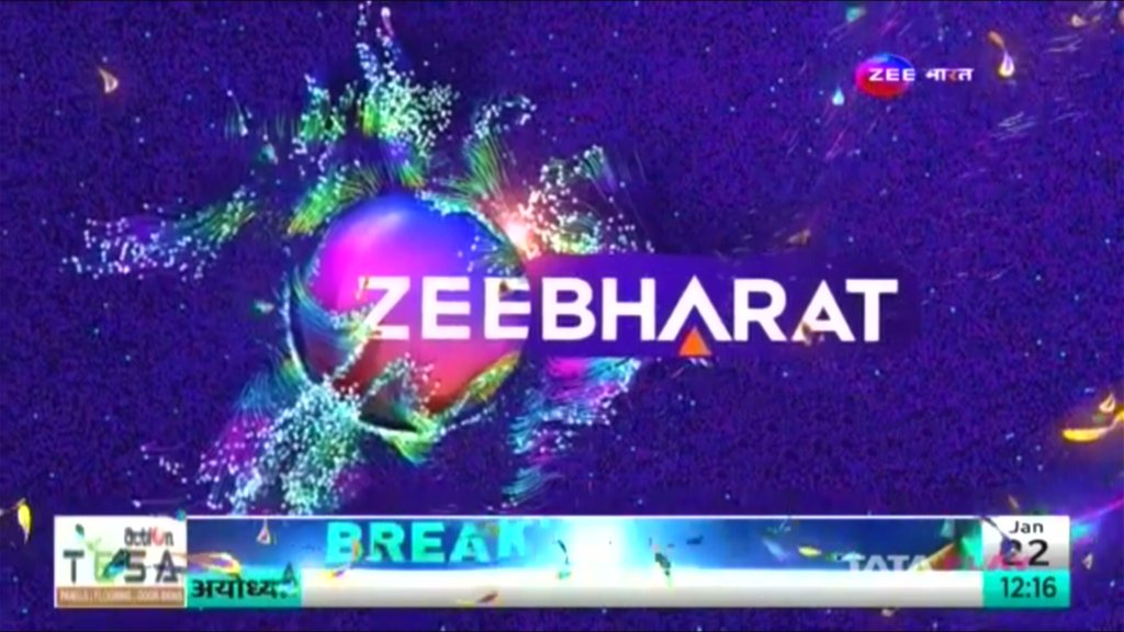 Zee Media launches Hindi news channel Zee Bharat replacing Zee Hindustan dreamdth.com/zee-media-laun…