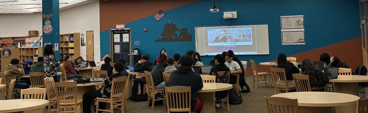 Albert Quijas (@quijas_phhs) on Twitter photo Early college career counseling taking place at your <a href="/PHHS_Library/">Carrie Hardin</a>. Thank you <a href="/Tanya_ECHS/">Tanya Gallegos</a> and <a href="/SMendoza_ECHS/">Sarah Mendoza</a> for guiding our young Spartans. #RISE #Team_SISD <a href="/Sparks_Interest/">Marcy Sparks</a> Early college career counseling taking place at your <a href="/PHHS_Library/">Carrie Hardin</a>. Thank you <a href="/Tanya_ECHS/">Tanya Gallegos</a> and <a href="/SMendoza_ECHS/">Sarah Mendoza</a> for guiding our young Spartans. #RISE #Team_SISD <a href="/Sparks_Interest/">Marcy Sparks</a>