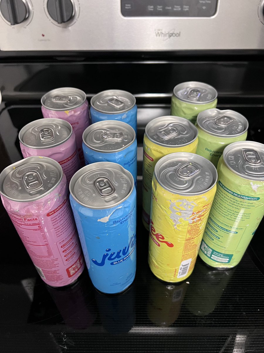 TV_133's tweet photo. Uhhh @UPS what did my case of @drinkjuvee loose to in a fight? And when can I expect my other Tropical Crush can? https://t.co/atEJPrQrsw