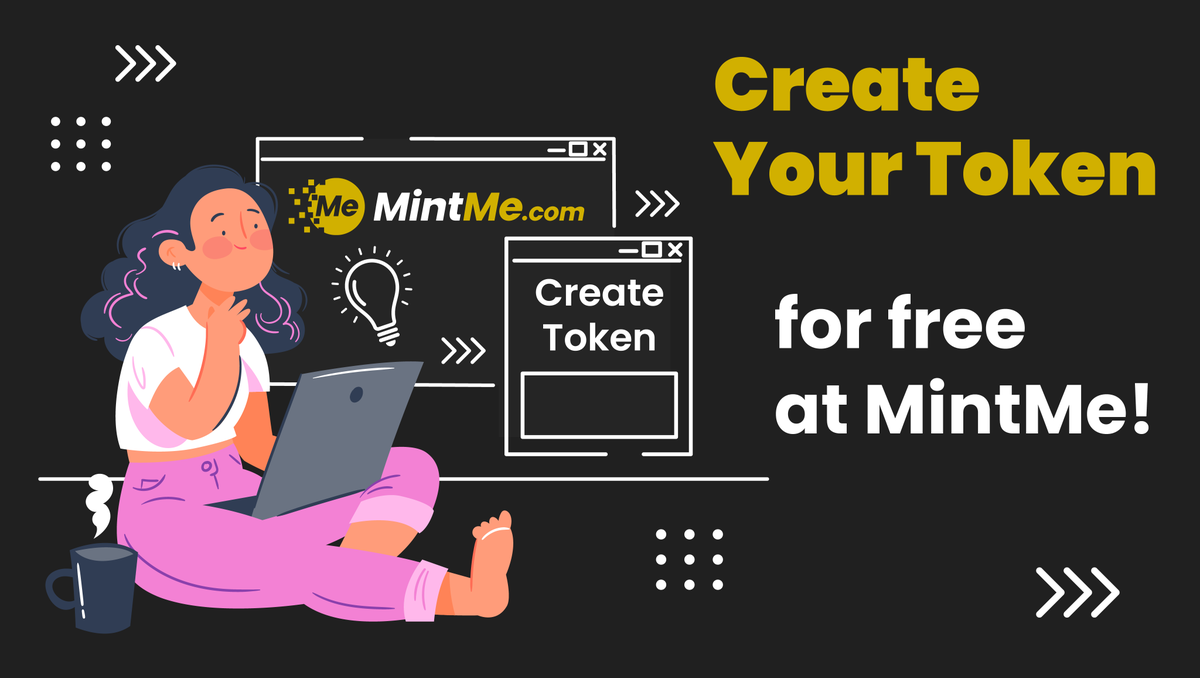 mintmeproject's tweet photo. Whether you're new to crypto or a seasoned enthusiast, our platform offers an easy, cost-free way to create your brand-new token. Embrace the world of digital assets without barriers. Create your token for free now and join the MintMe revolution! #MintMe #FreeTokenCreation #Crypto