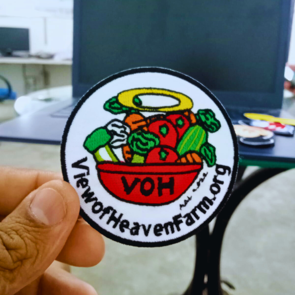 Custom Embroidered VOH View of Heaven Farm Patches.

Give us a call for all your apparel needs 
☎️ +1 323 902 5939
📧 email us at info@popularpunch.com

#popularpunch #embroidered #embroideredart #embroidery #embroider #customembroideredpatches #etsy #etsyshop #etsyseller #voh