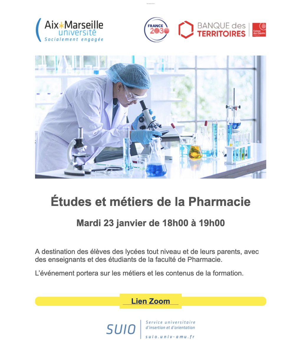 C'est maintenant =&gt; univ-amu-fr.zoom.us/s/88469993512?…